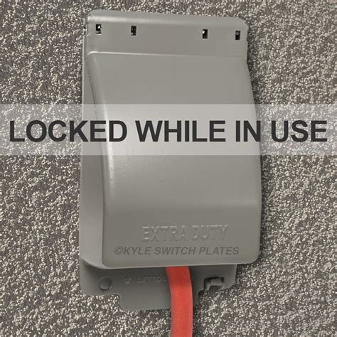 electrical outlet box cover|locking cover for outside outlet.